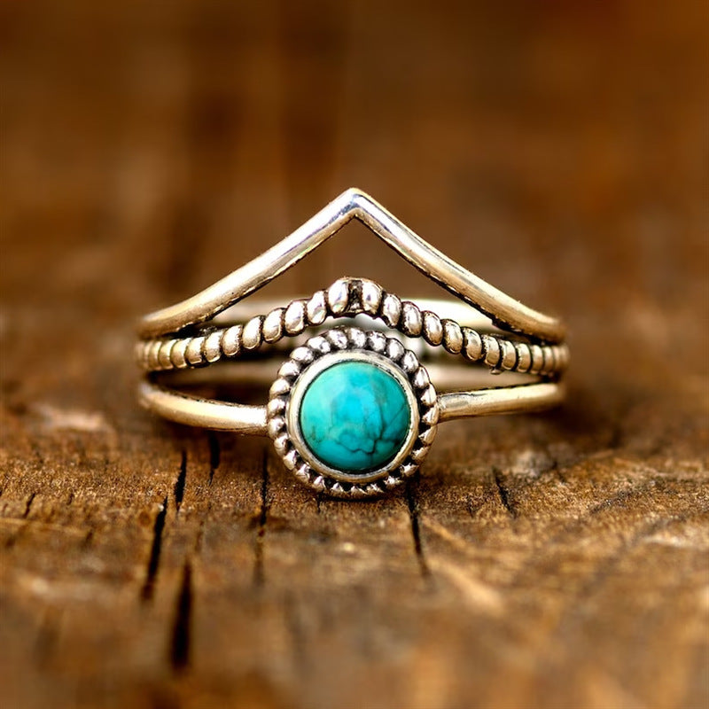 Bohemian Turquoise Ring