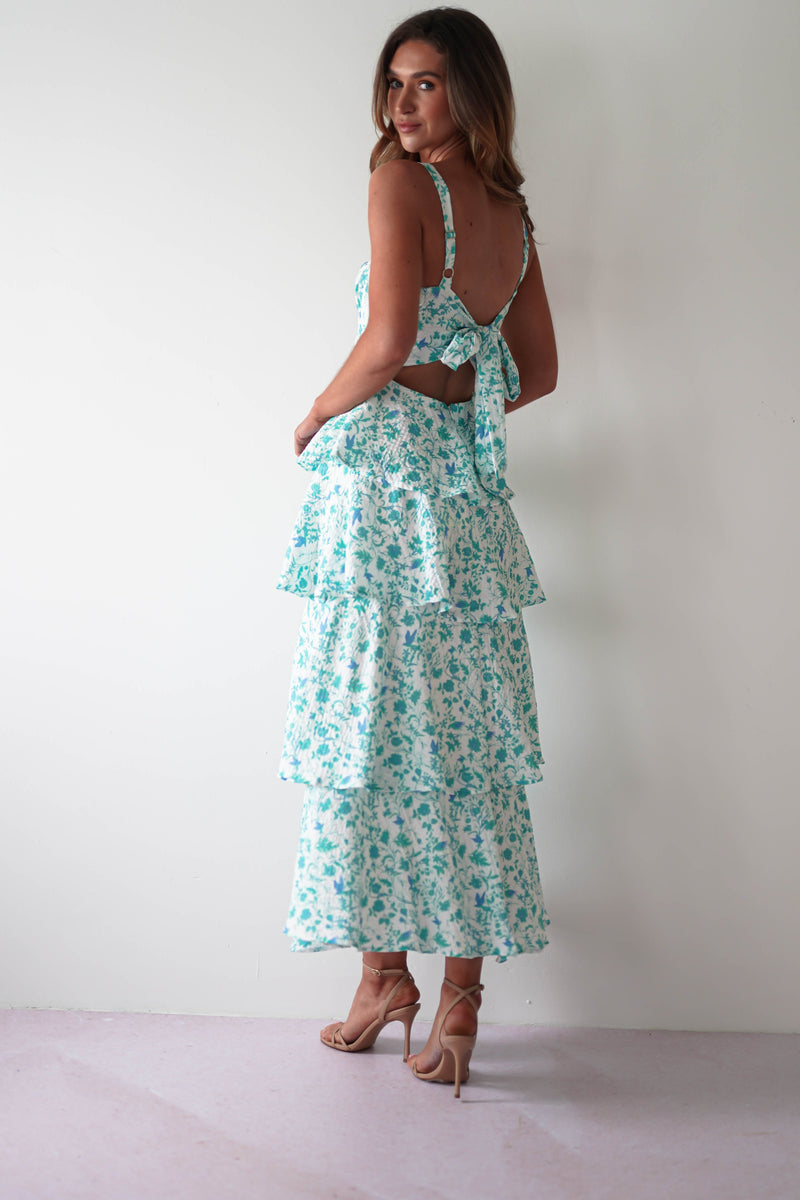 Solaramist™ Ruffle Midi Dress — Step Into Irresistible Confidence That Commands Every Eye