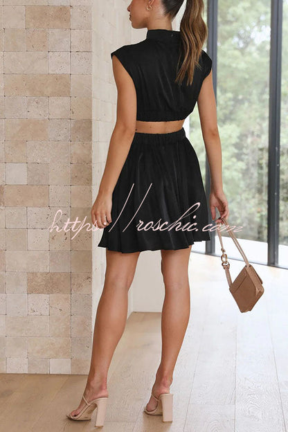 Best Part of the Day Cutout Waist Vacation Mini Dress