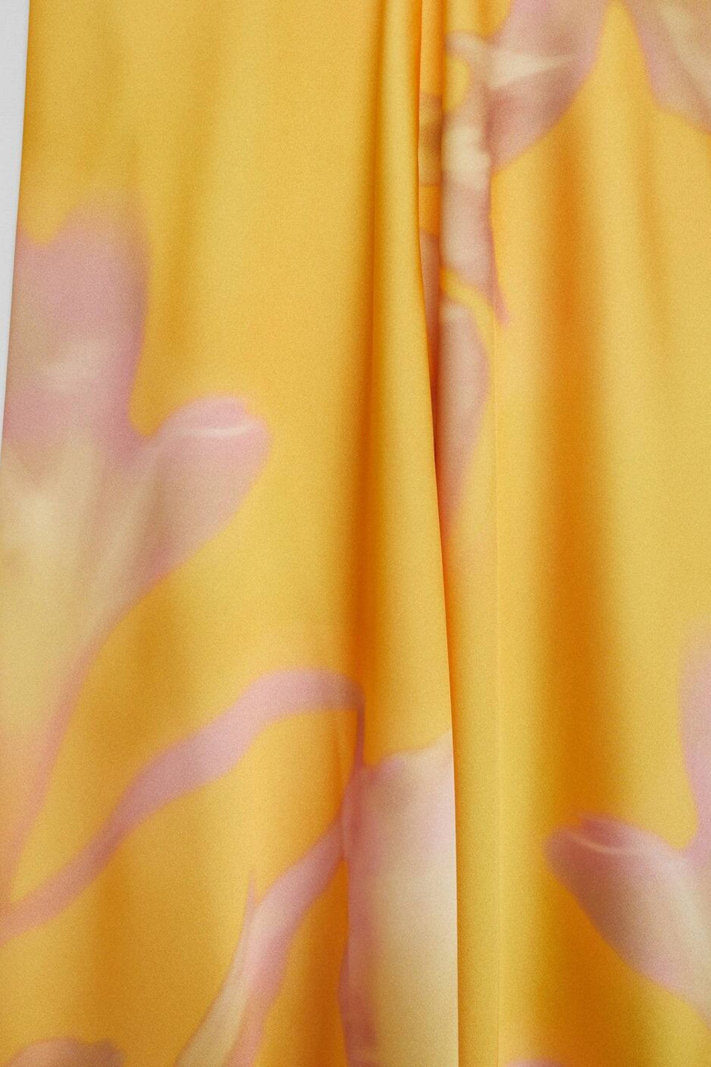 Sarah Printed Halter Satin Maxi Dress