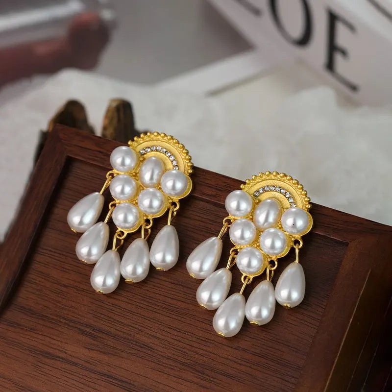 Elegant Pearl Earrings