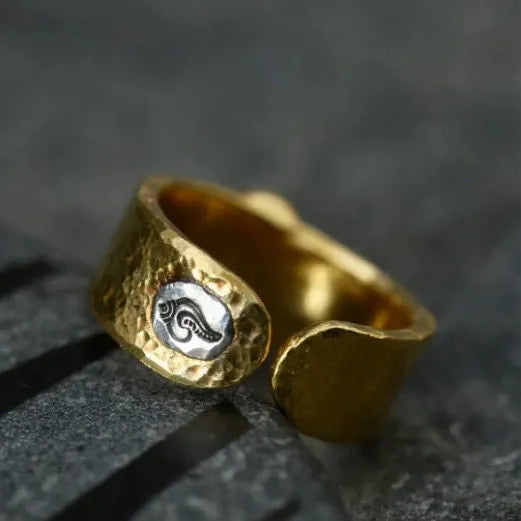 Vintage Gold Statement Ring