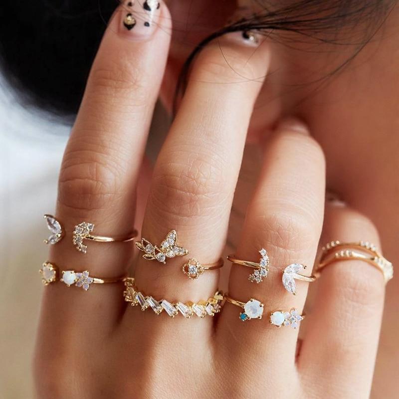 Vintage Star Gold Ring