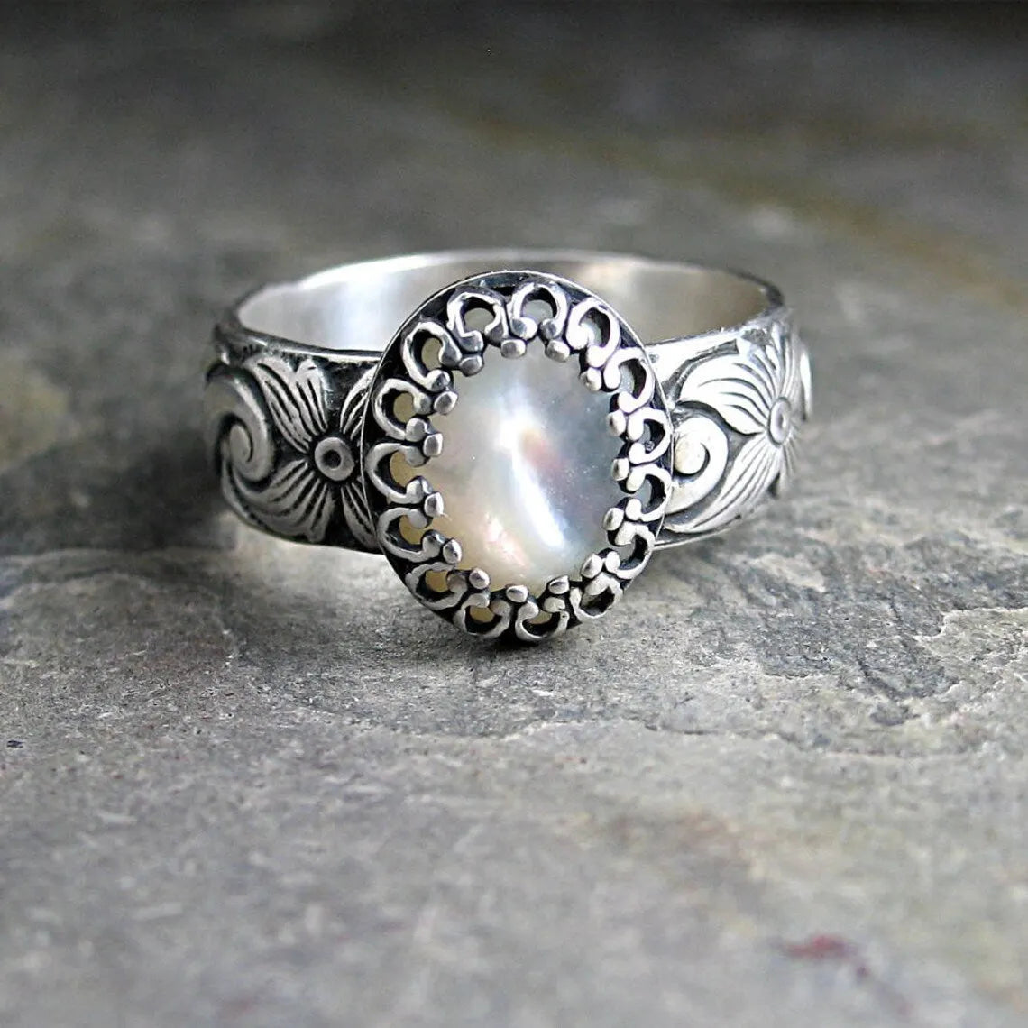 Vintage Pearl Ring