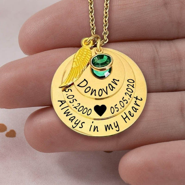 Personalized Memorial Necklace