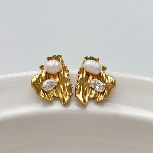 Vintage Pearl Earrings