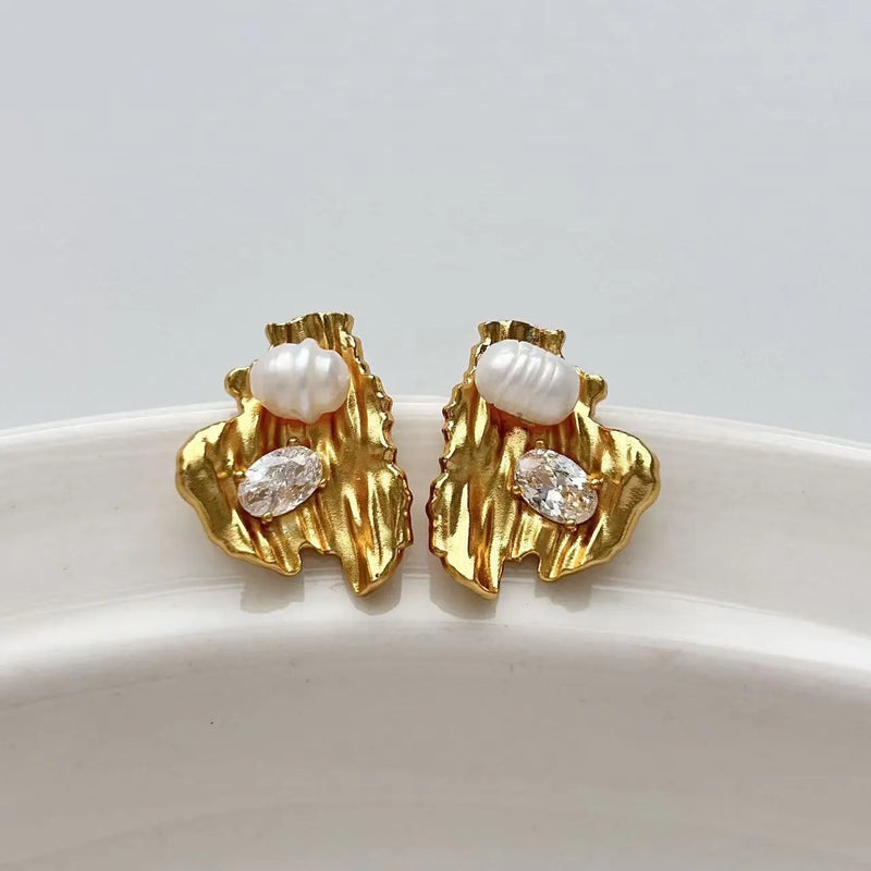 Vintage Pearl Earrings