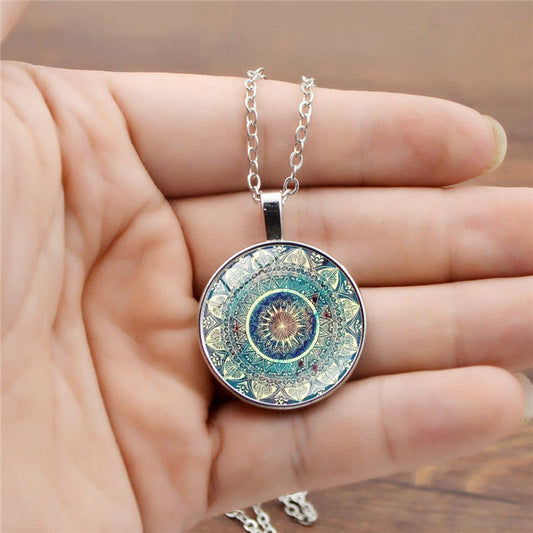 Bohemian Mandala Necklace
