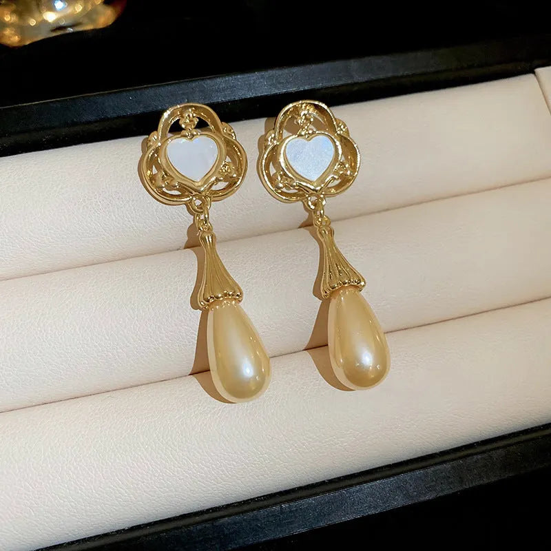 Vintage Pearl Earrings