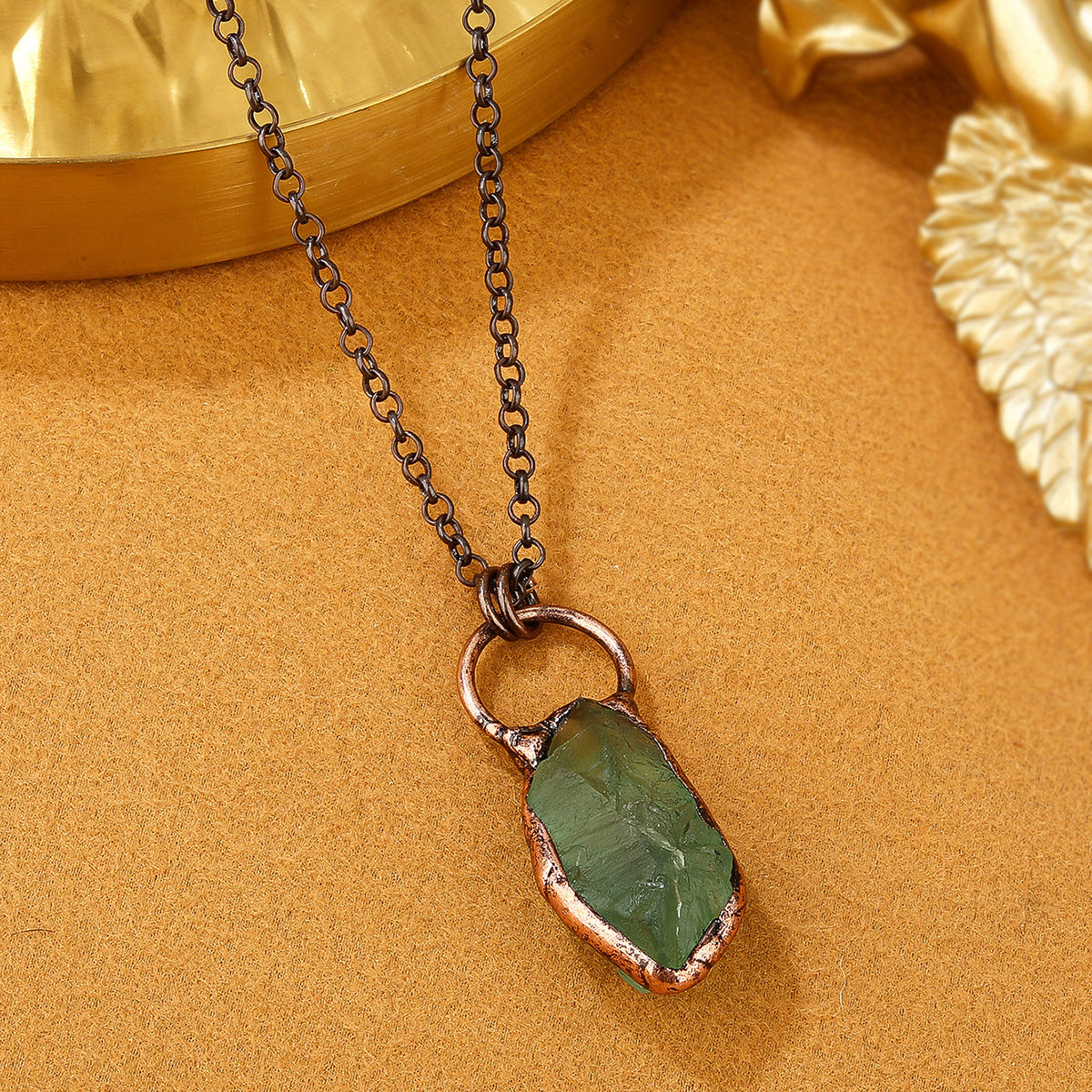 Vintage Green Stone