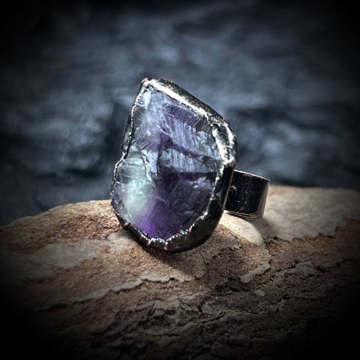 Vintage Amethyst Statement Ring