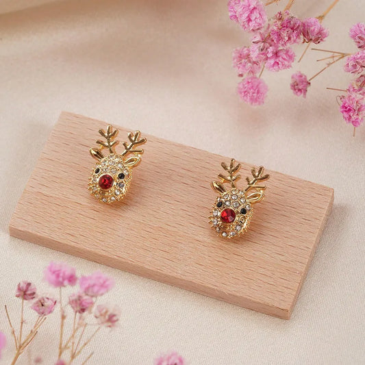 Festive Reindeer Earrings