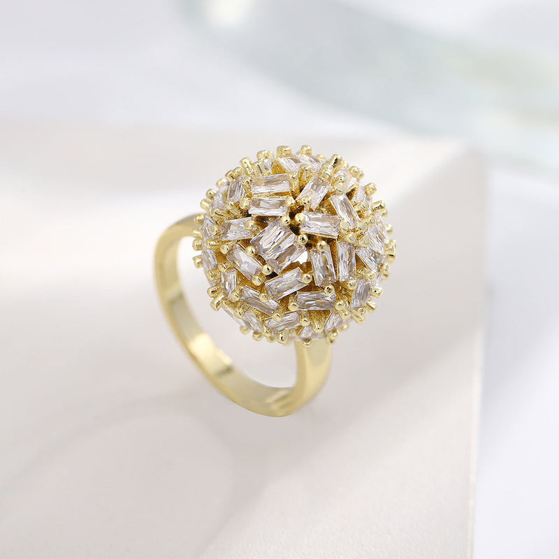 Statement Crystal Ring