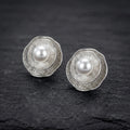 Vintage Pearl Stud Earrings
