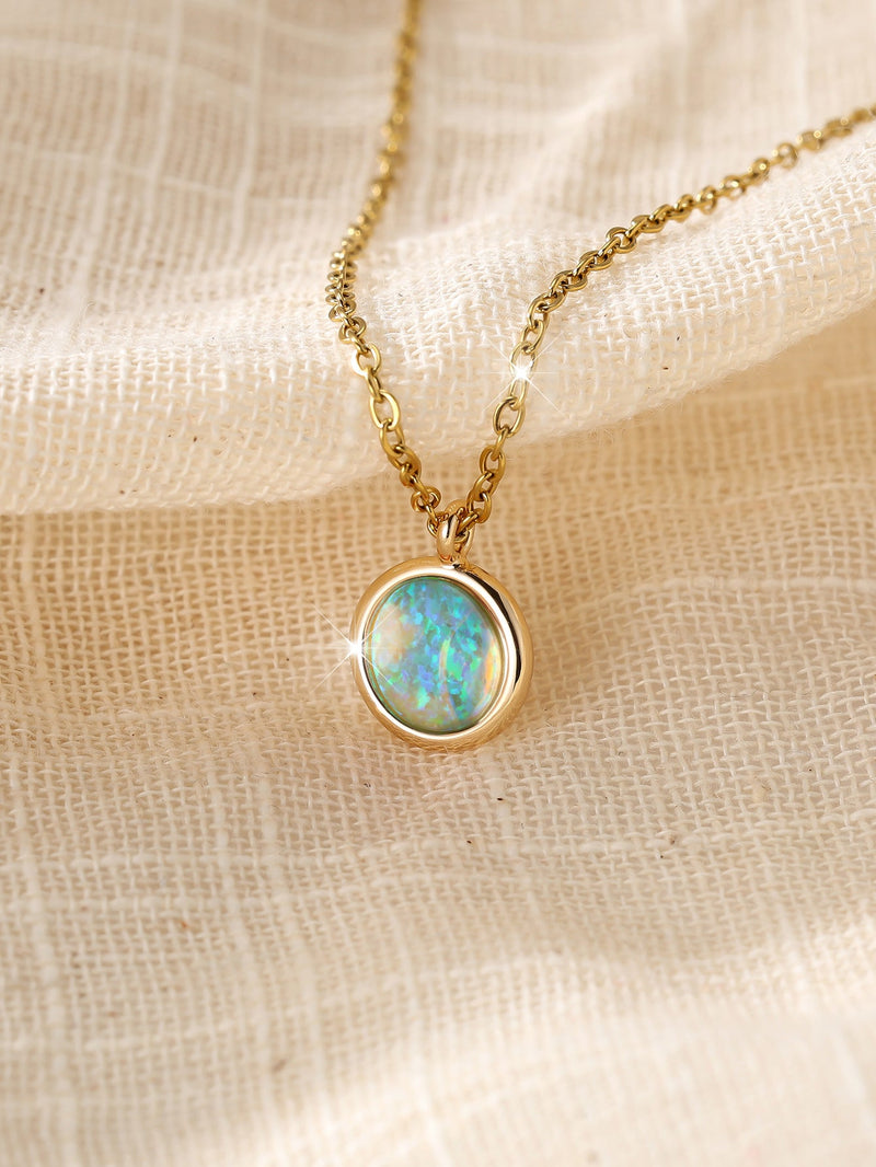 Elegant Opal Necklace