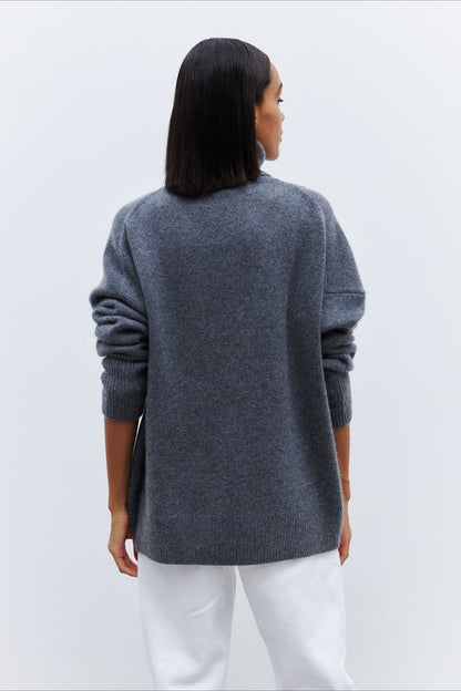 Anti-pilling Loose Turtleneck Sweater