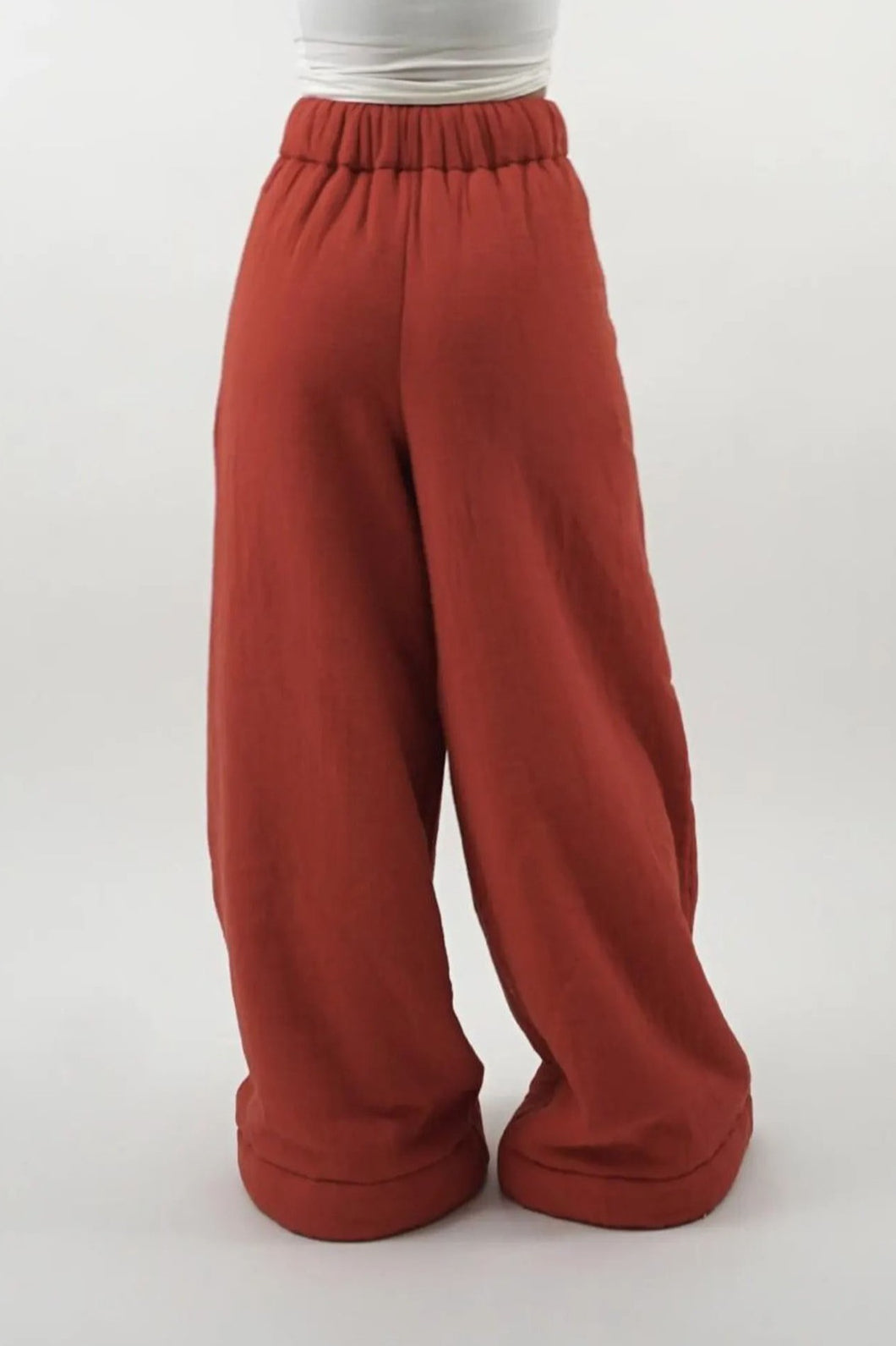 Warm Fleece Lined Knit Pants