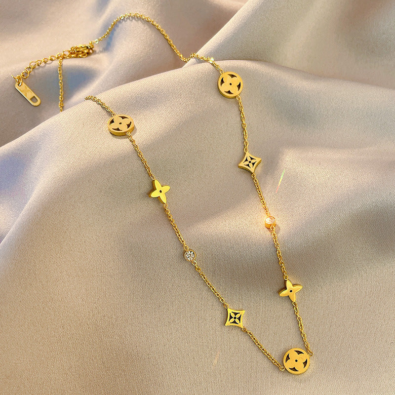 Gold Charm Necklace