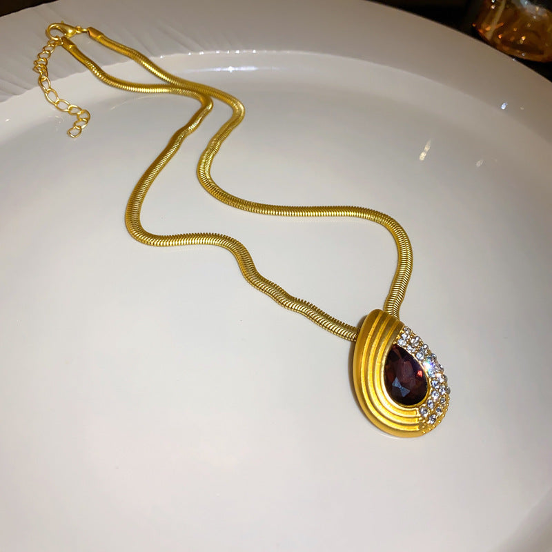 Elegant Amethyst Necklace