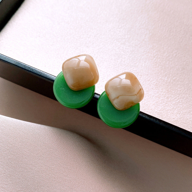Vintage Jade Earrings