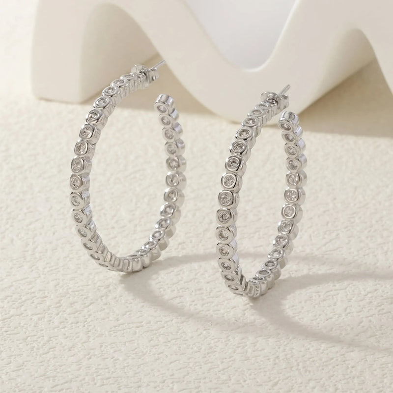 Classic Diamond Earrings