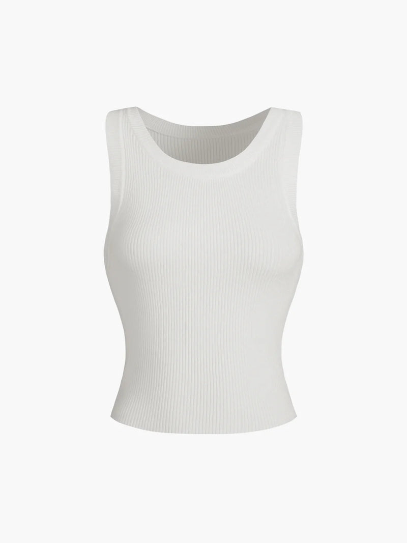 Ribbed Sweater Top