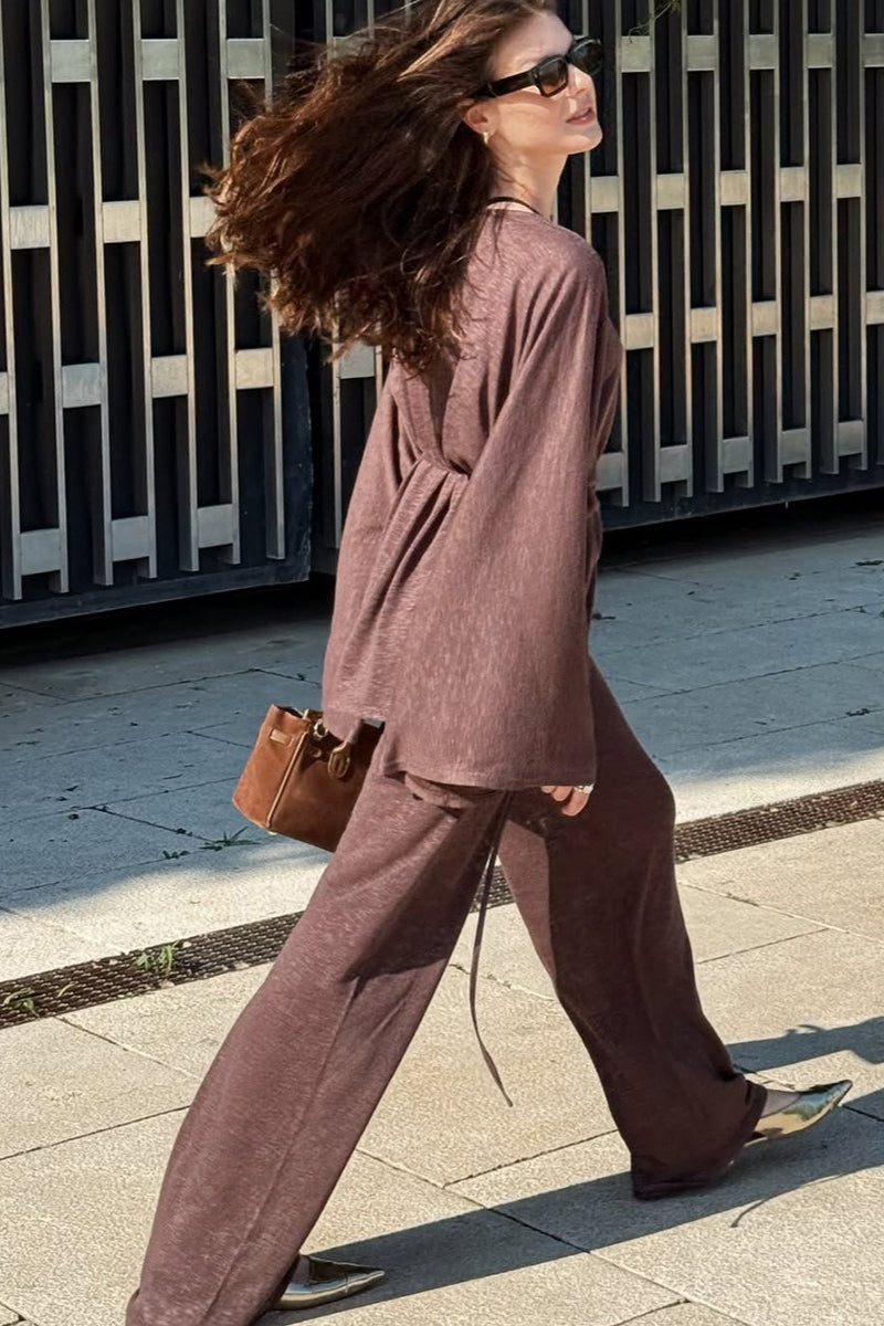 Relaxed Loose Two Piece Set