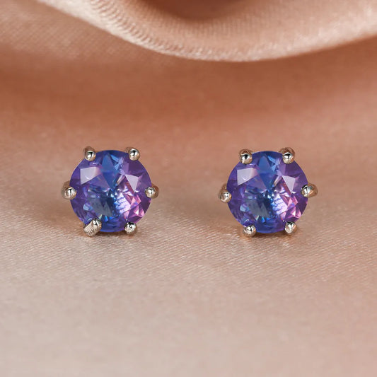Elegant Amethyst Earrings