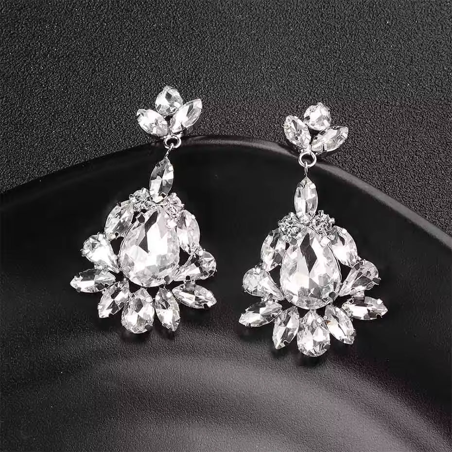 Elegant Crystal Earrings