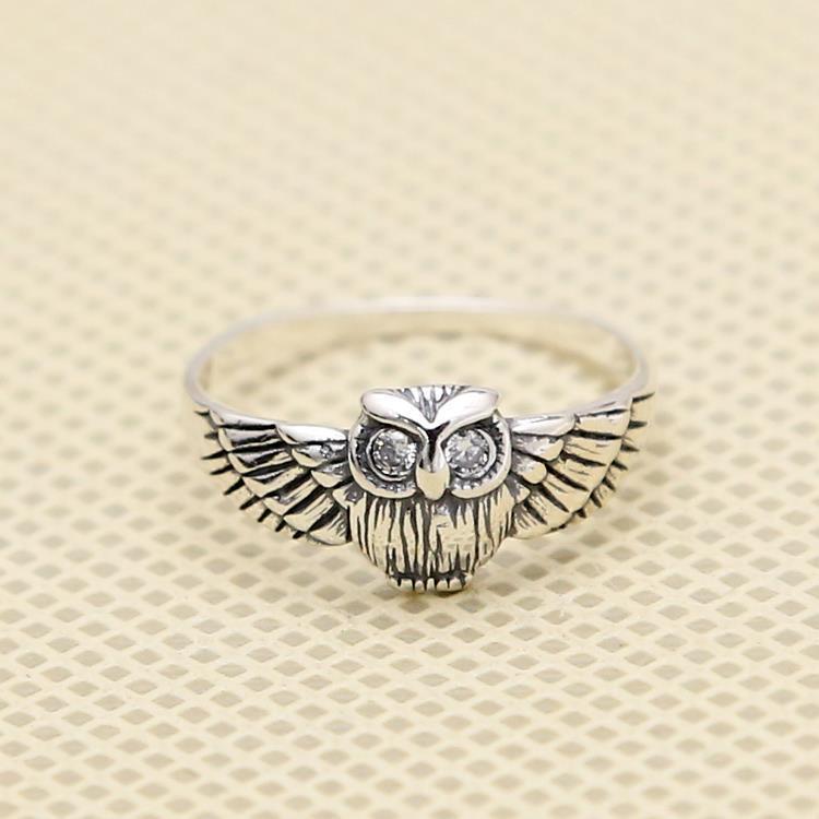 Vintage Owl Ring
