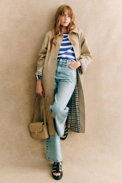 French Classic Long Overcoat