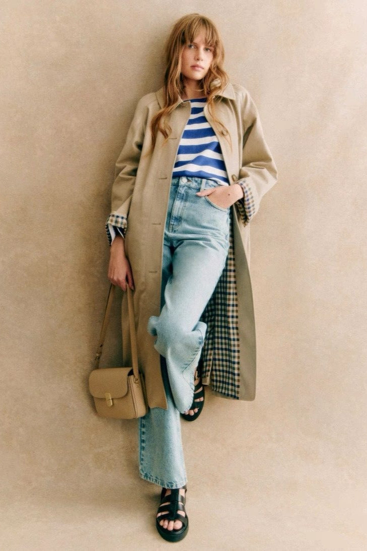 French Classic Long Overcoat