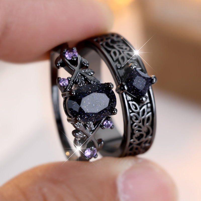 Gothic Amethyst Ring