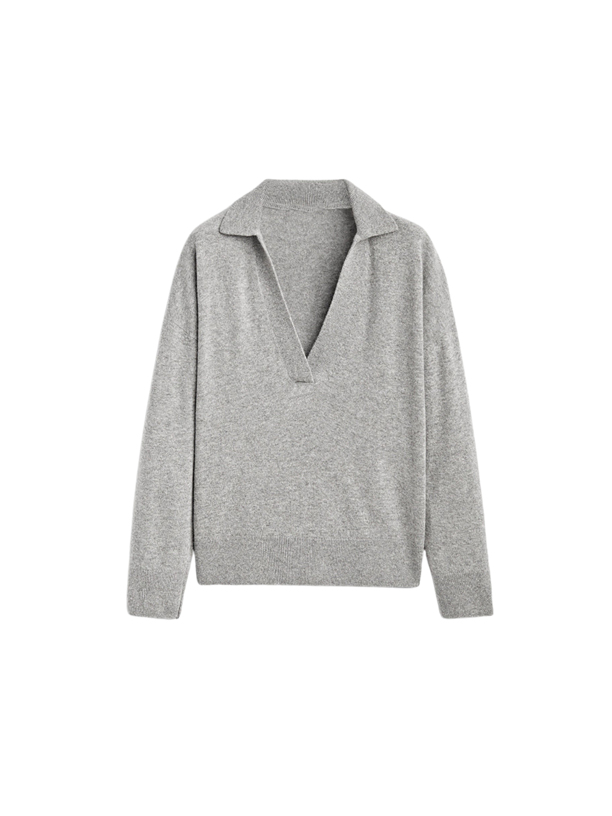 Polo Collar Knitted Sweater