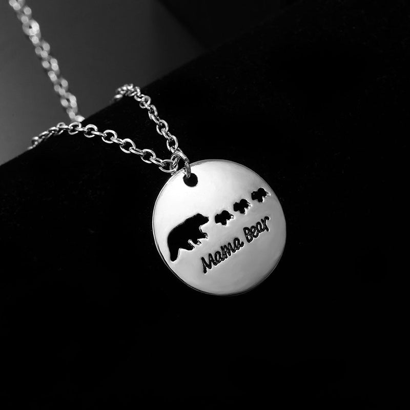 Mama Bear Pendant Necklace