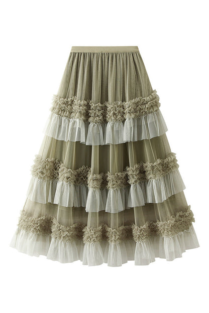 Fashionable Cake Skirt Tutu Skirt