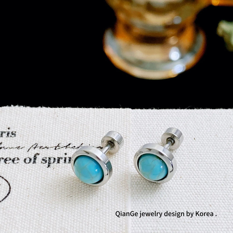 Classic Turquoise Earrings