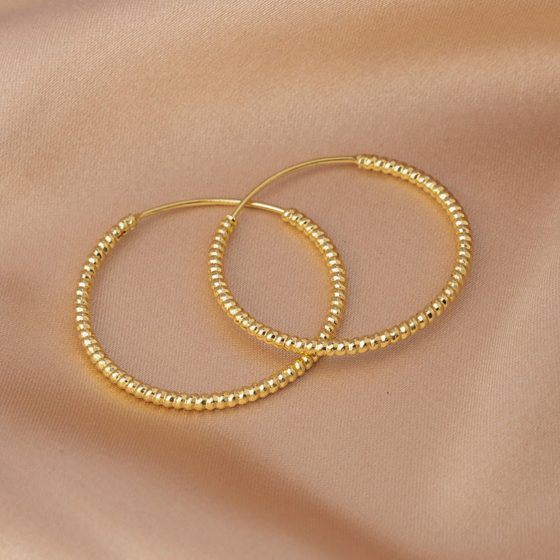Classic Gold Hoop Earrings