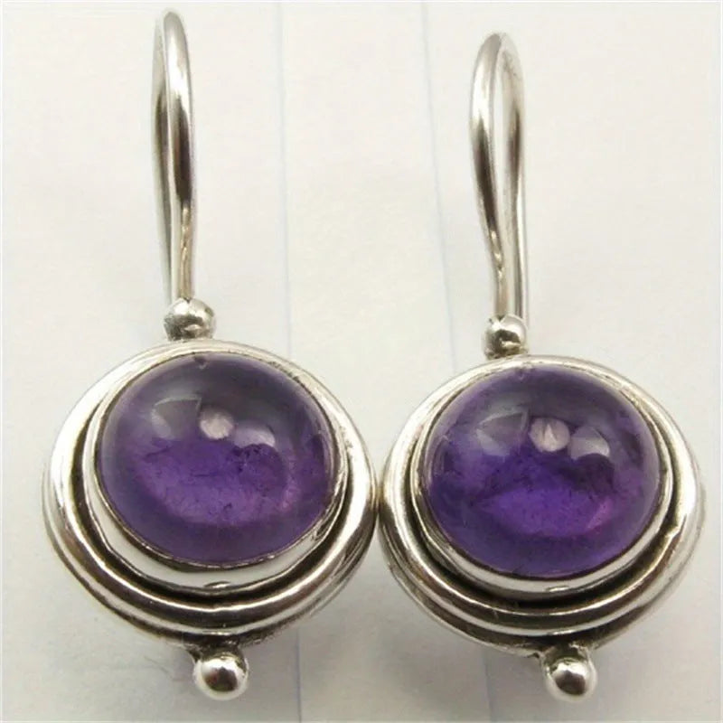 Elegant Amethyst Earrings