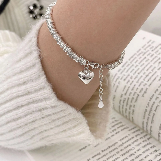 Elegant Silver Heart