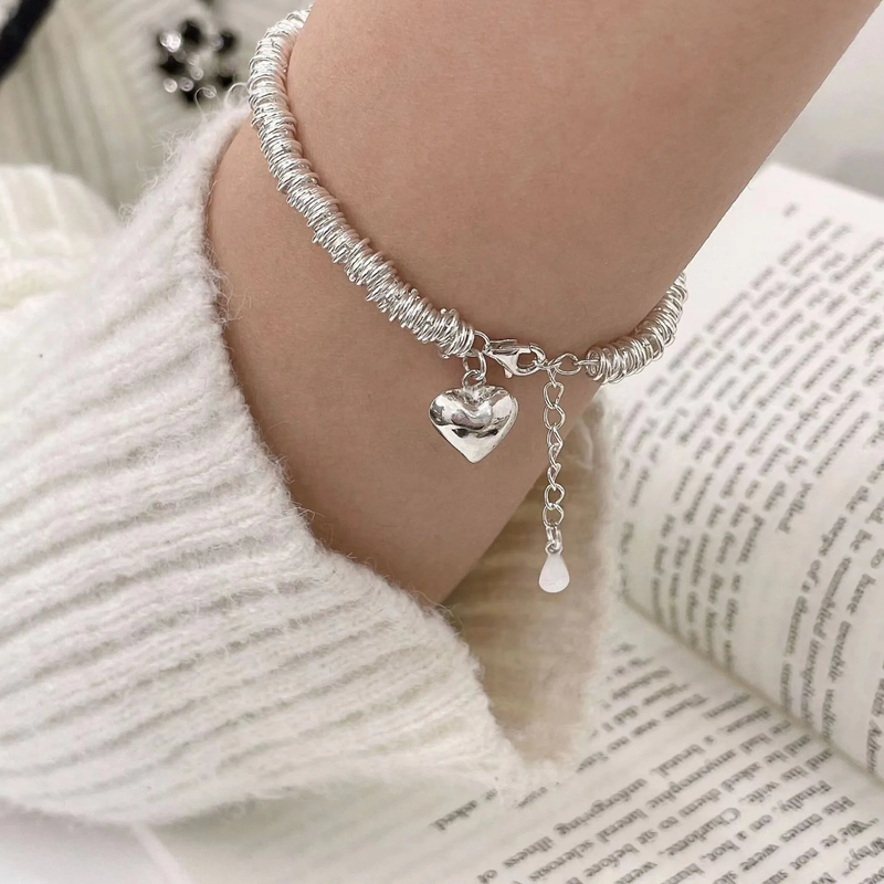Elegant Silver Heart