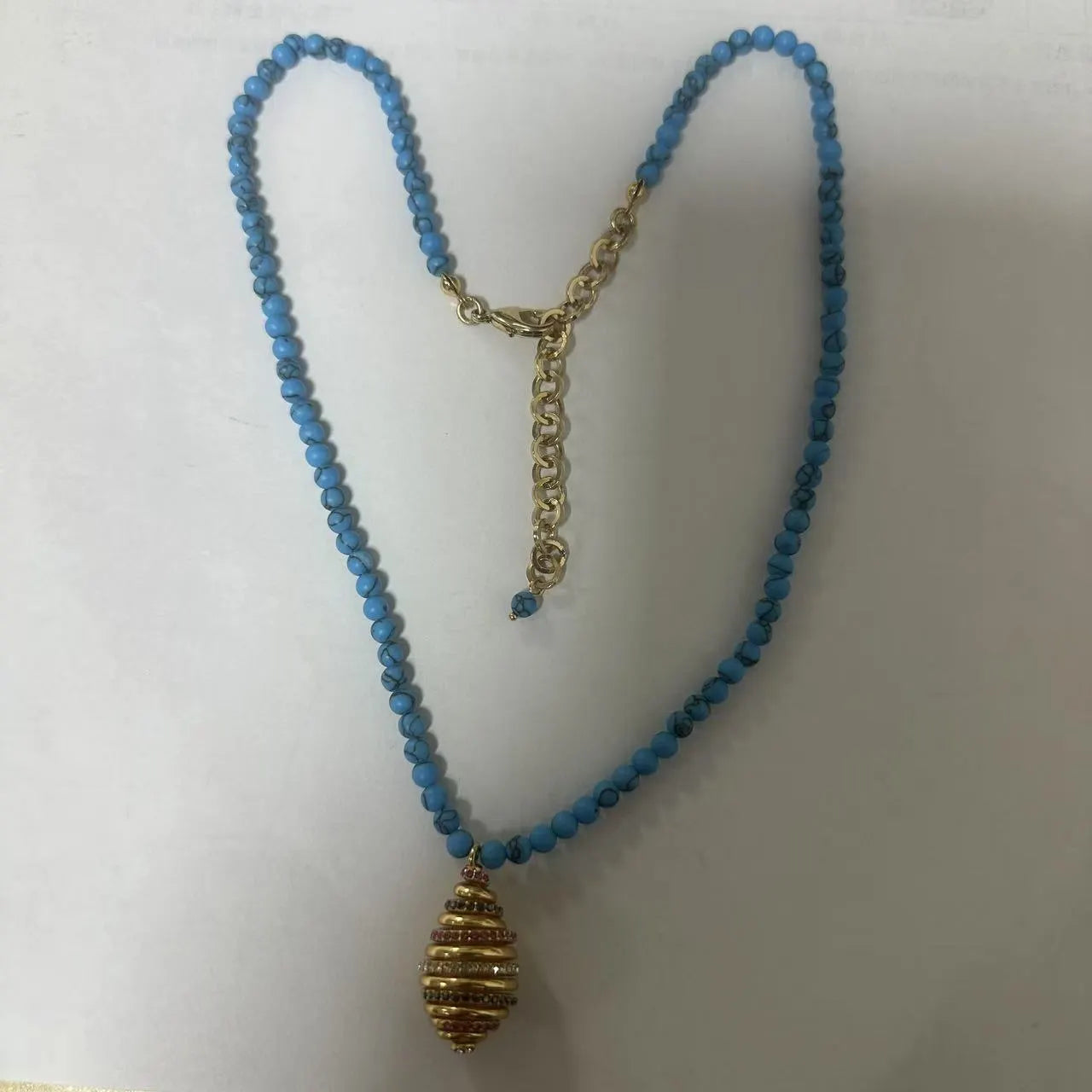 Elegant Blue Apatite Necklace