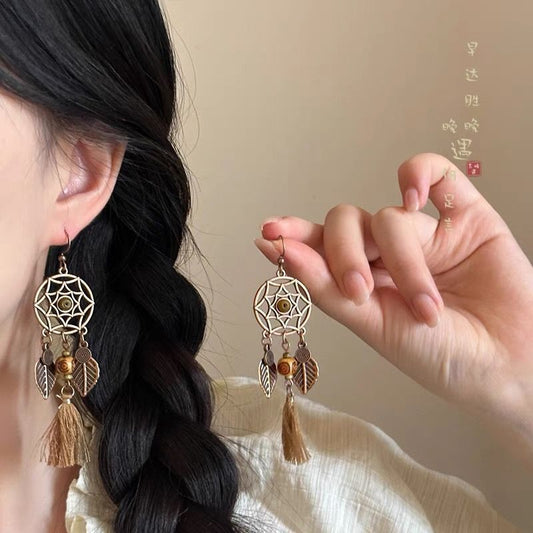 Bohemian Dreamcatcher Earrings