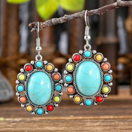 Bohemian Turquoise Earrings