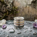 A Vintage Gold & Silver Fine Ring