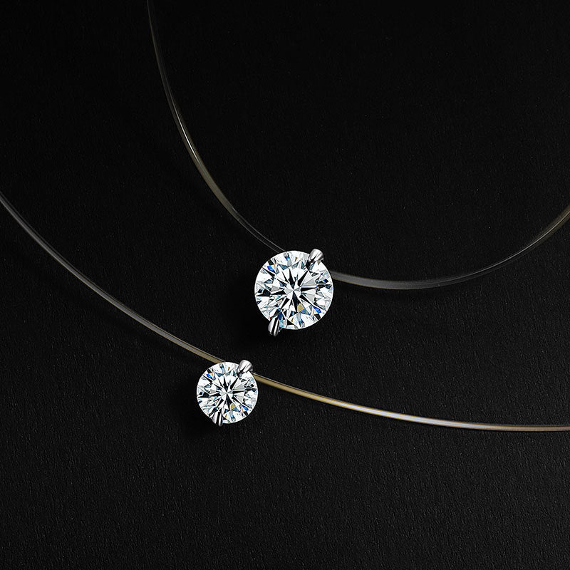Elegant Silver Floating