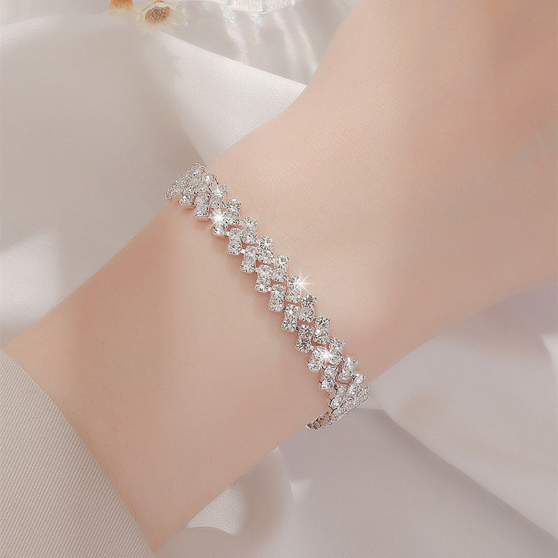 Vintage Crystal Leaf