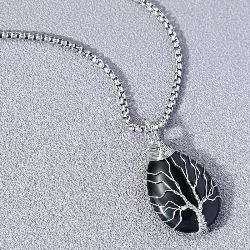 Handmade Black Onyx Necklace