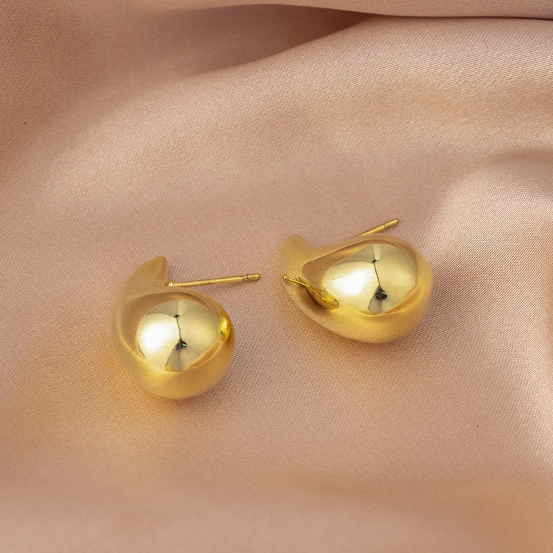 Classic Gold Earrings