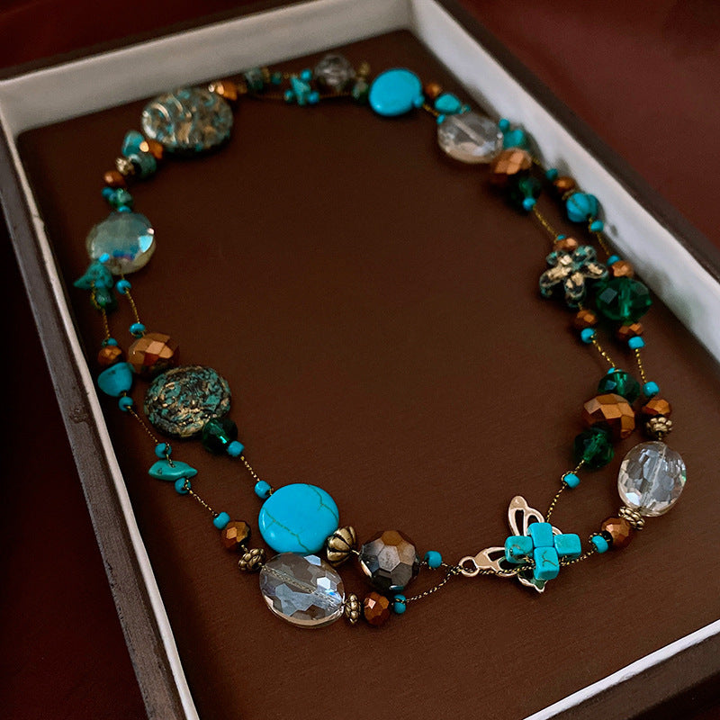 Bohemian Turquoise Necklace